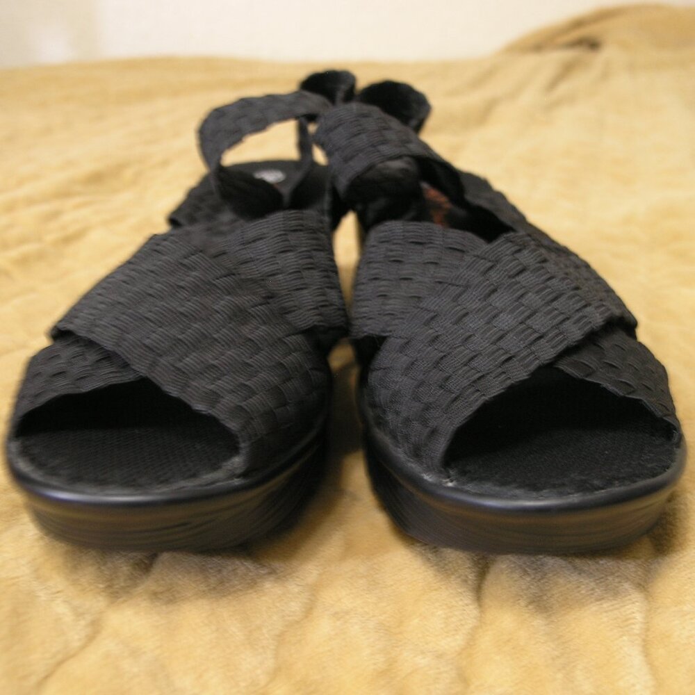 Bernie Mev Women's Lihi Brighten Black   European size 39